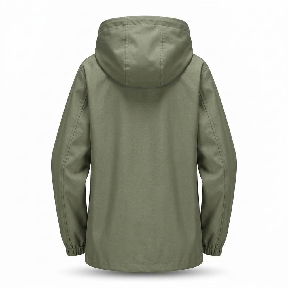 Gentleman Code - Vapad | Kapuzen Geknöpft Jacke Damen