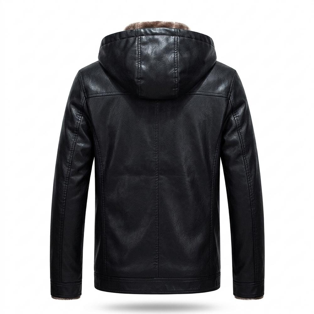 Gentleman Code - Timar | Gesteppte Gefütterte Lederjacke Herren