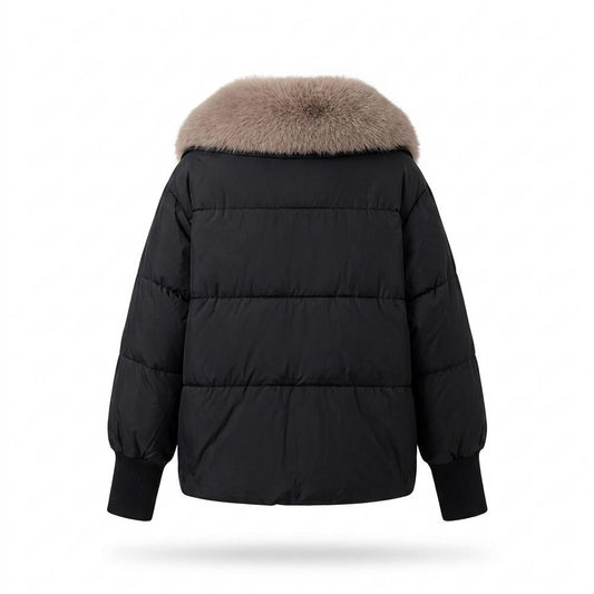Nobleman Code - Zinok | Gefüttert Pelzbesetzt Jacke Damen