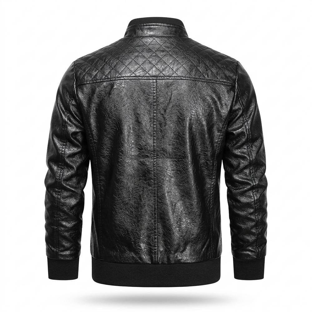 Nobleman Code - Lymar | Gesteppt Gefüttert Lederjacke Herren