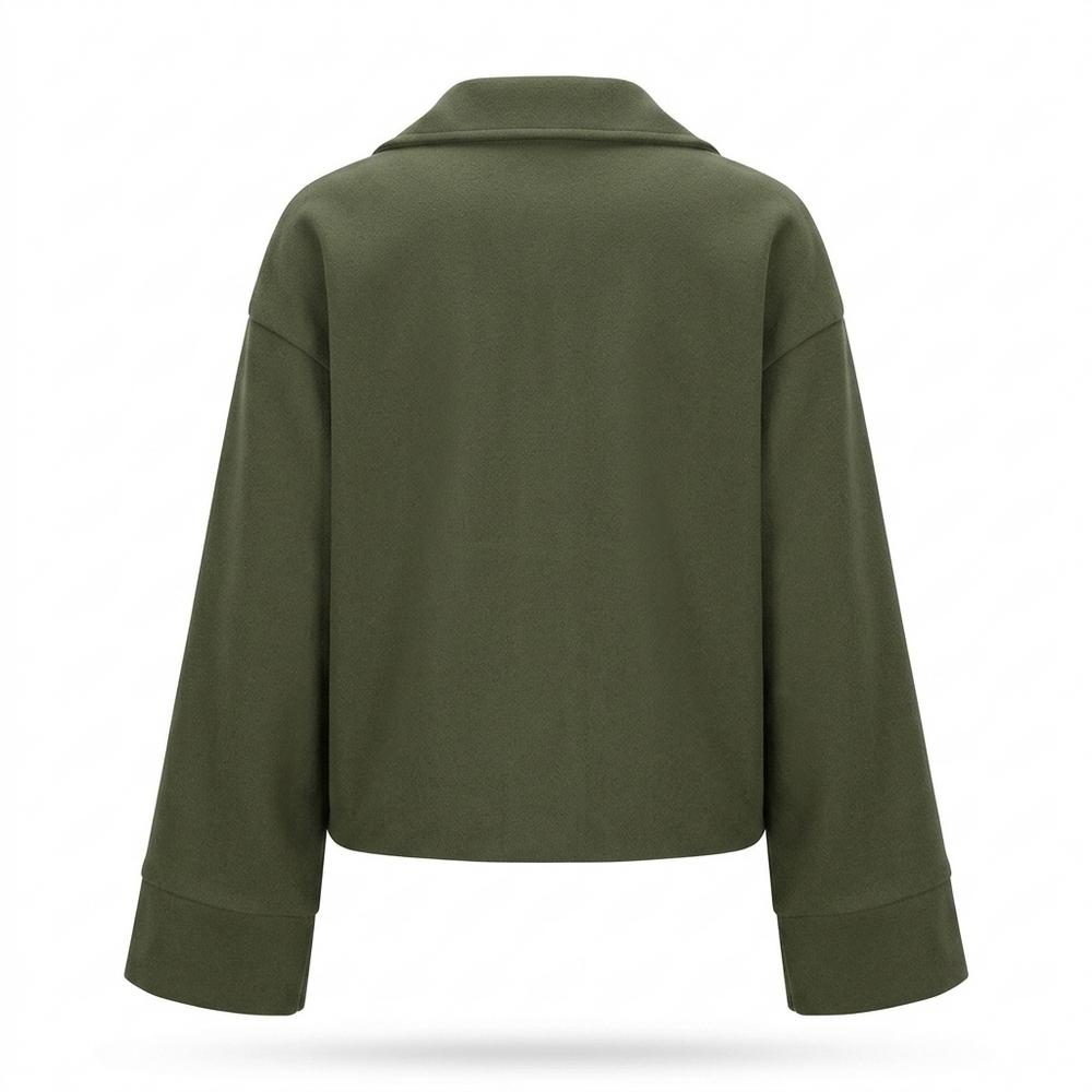 Gentleman Code - Aozan | Kastige Geknöpfte Jacke Damen