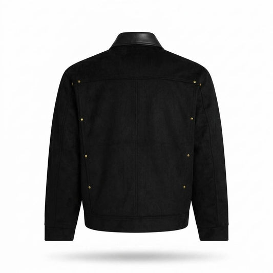 Nobleman Code - Loben | Nietenbesetzt Strukturiert Jacke Herren