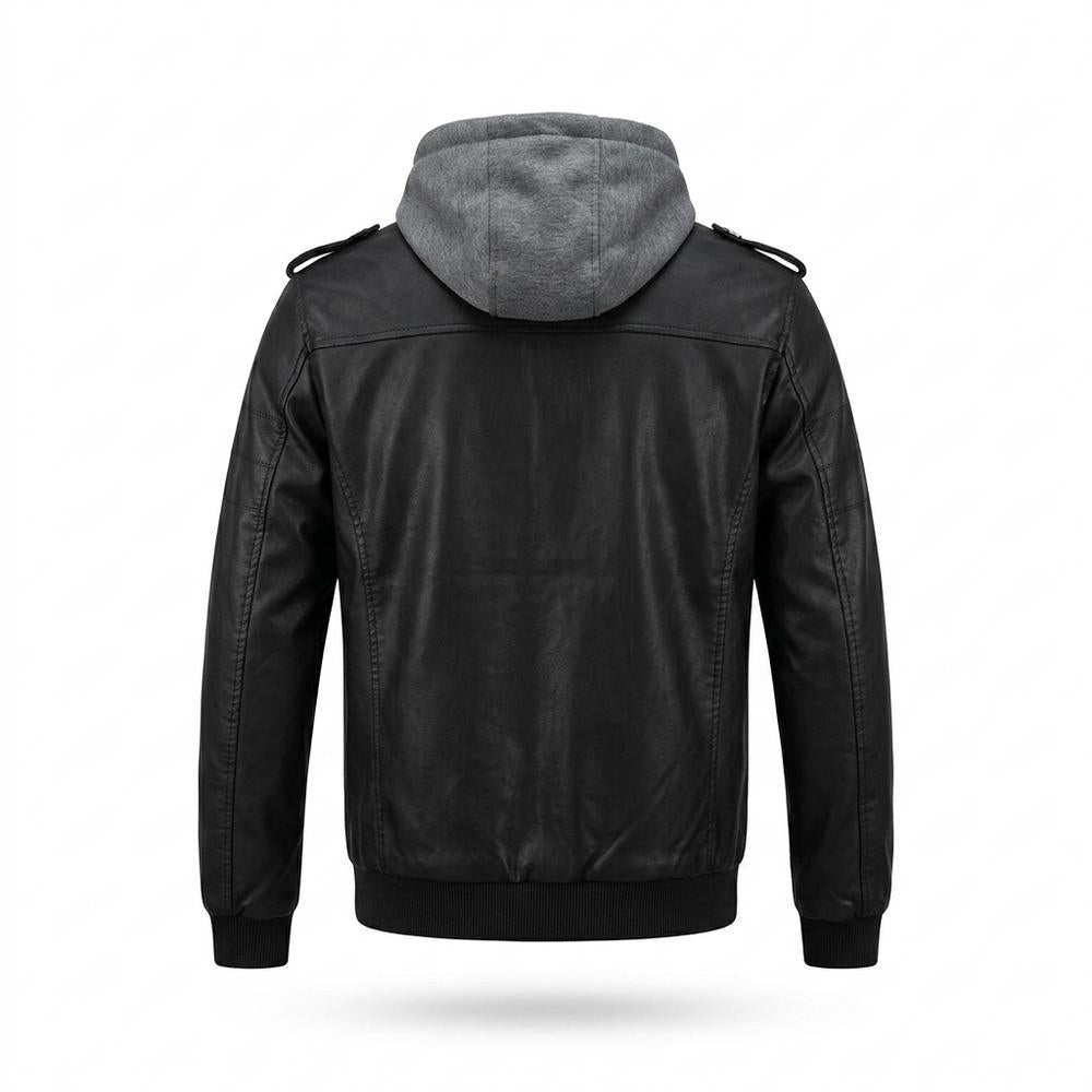 Gentleman Code - Dabol | Gefüttert Gesteppt Lederjacke Herren