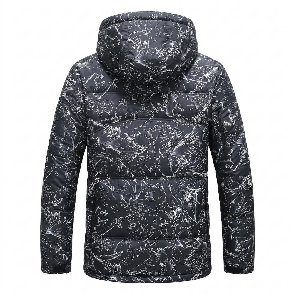 Nobleman Code - Vozul | Wattiert Gemustert Jacke Herren