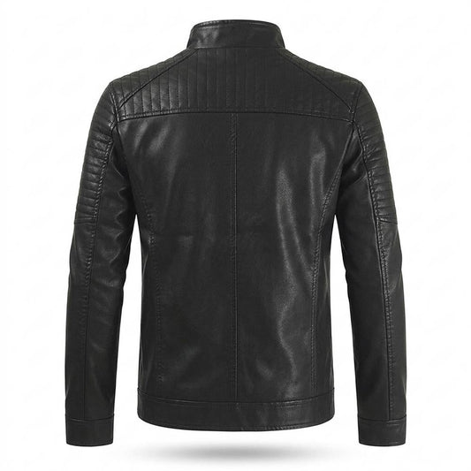 Nobleman Code - Kamar | Gefüttert Gesteppt Lederjacke Herren