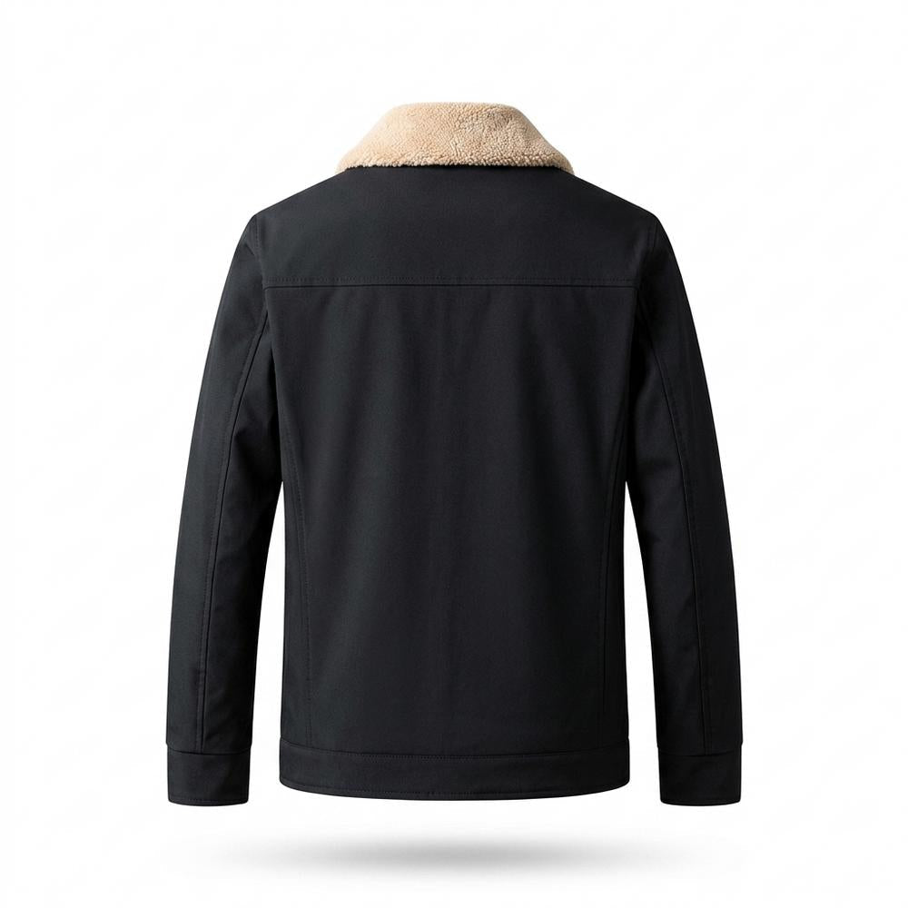 Gentleman Code - Yuvis | Gefüttert Reißverschluss Jacke Herren