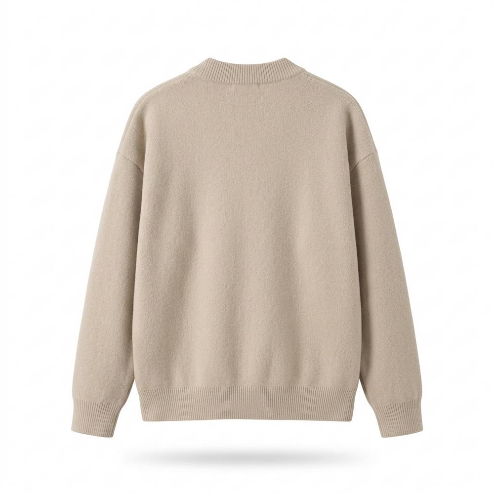 Nobleman Code - Rumal | Strukturiert Kragenlos Cardigan Herren