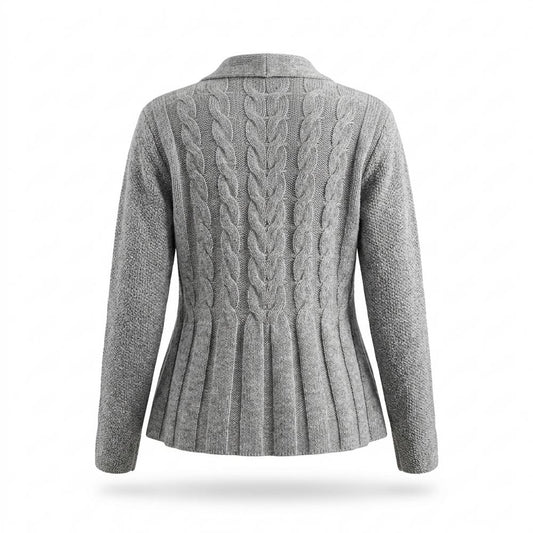 Gentleman Code - Milol | Taillierter Gestrickter Cardigan Damen