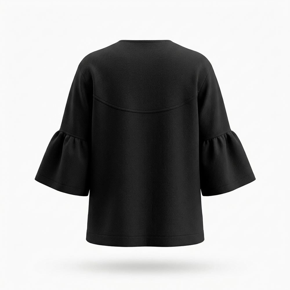 Nobleman Code - Letot | Verschlusslos Strukturiert Jacke Damen