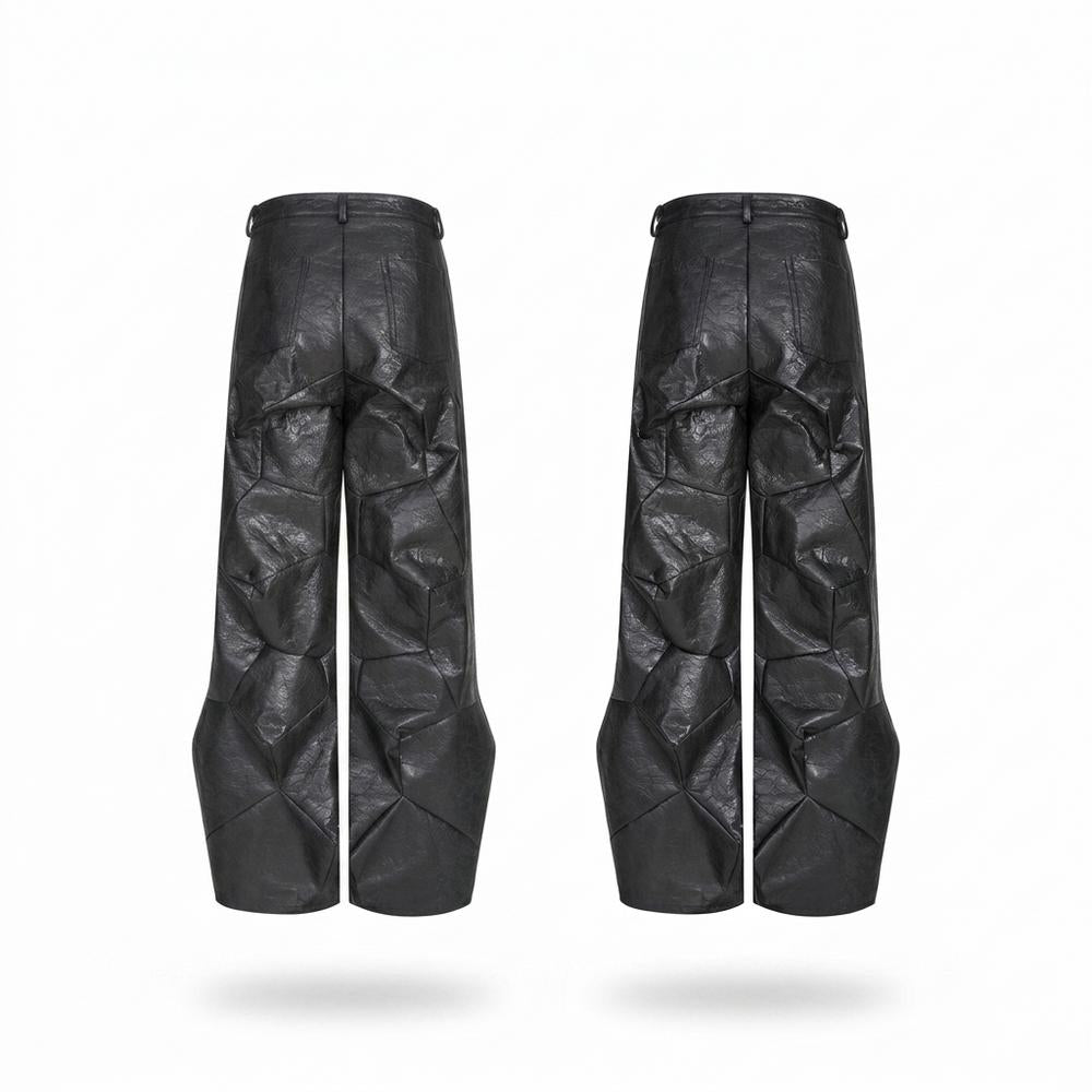 Gentleman Code - Cotod | Weit Geschnittene Strukturierte Hose Unisex
