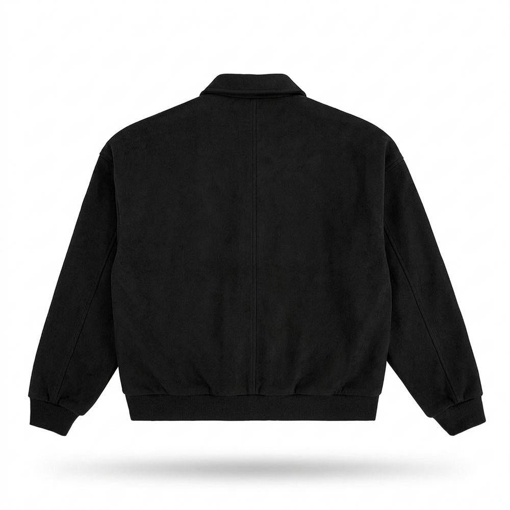 Gentleman Code - Kazol | Velourartige Kastige Wildleder-Jacke Unisex