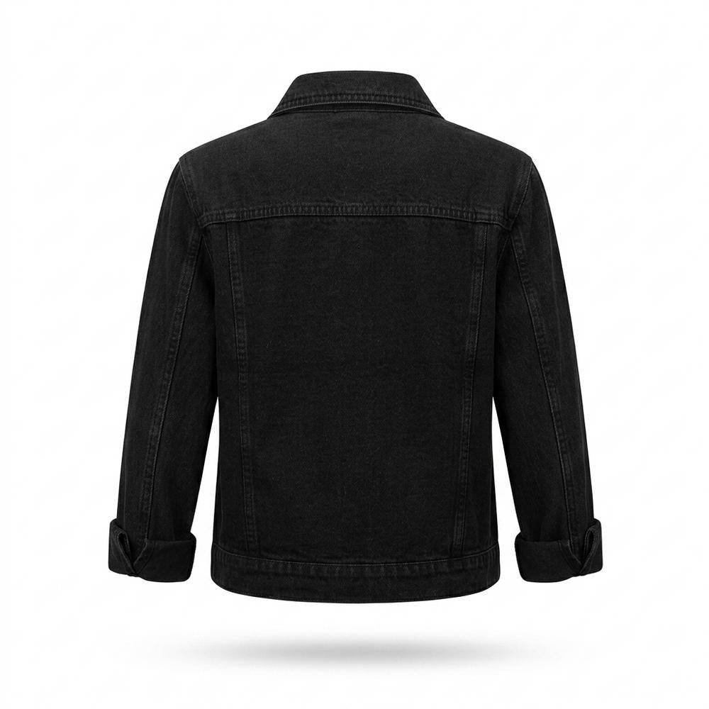 Nobleman Code - Tepet | Geknöpfte Jeans Jacke Damen