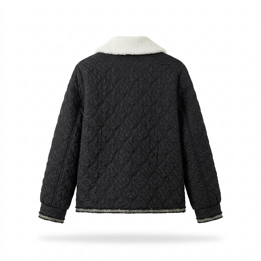 Gentleman Code - Renuv | Gesteppte Strukturierte Jacke Damen