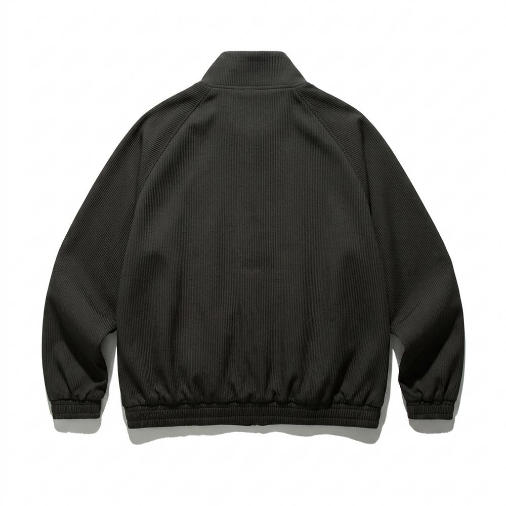 Nobleman Code - Mitod | Gerippte Stehkragen Jacke Unisex