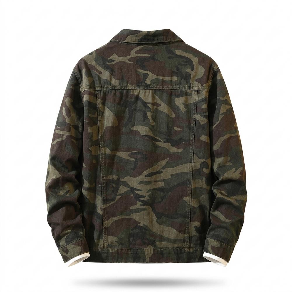 Gentleman Code - Alvan | Gemustert Geknöpft Jacke Herren