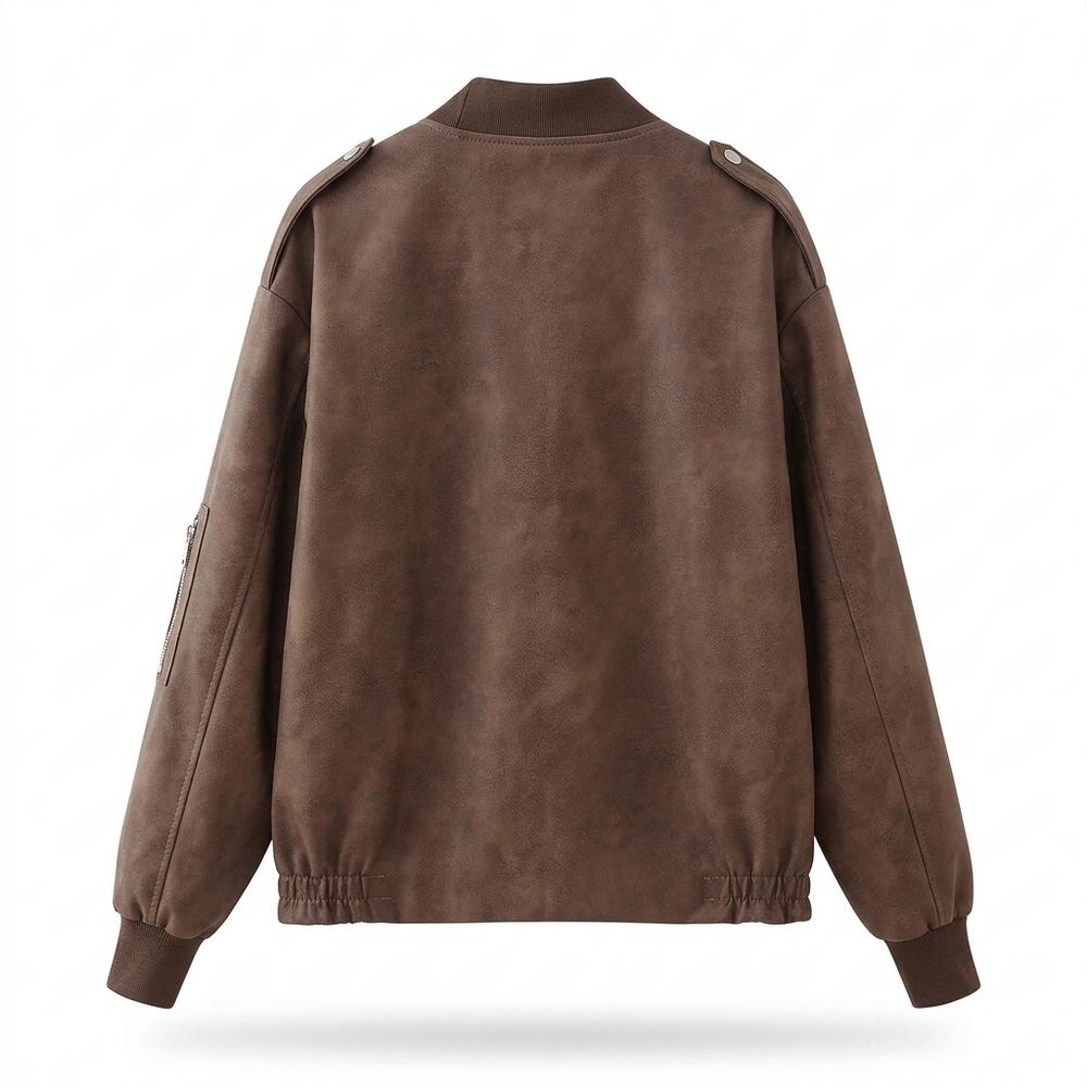 Gentleman Code - Aohal | Gefütterte Matte Wildleder-Jacke Unisex
