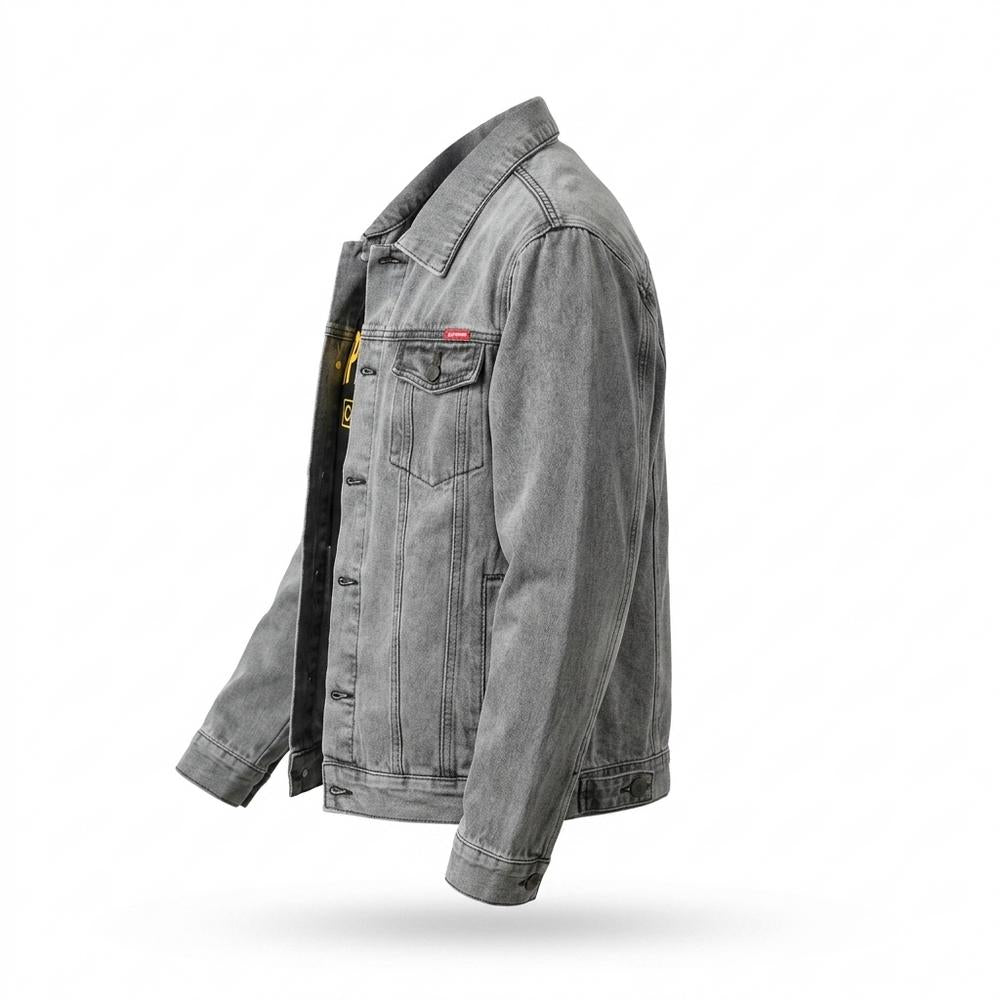 Gentleman Code - Sebun | Gewaschene Jeans Jacke Herren
