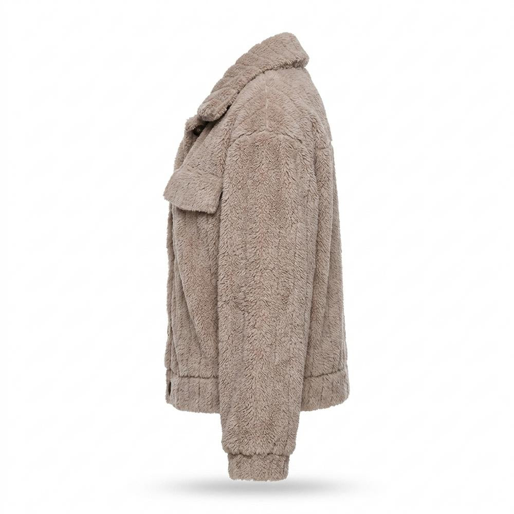 Nobleman Code - Labok | Geknöpft Fleece Jacke Damen