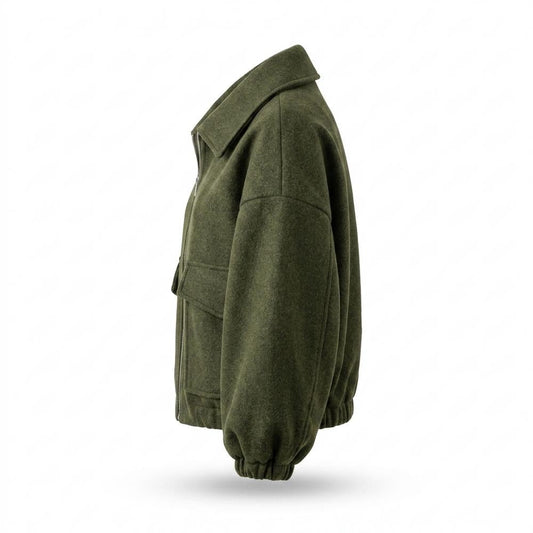 Nobleman Code - Yiwol | Reißverschluss Kurz Geschnittene Jacke Damen
