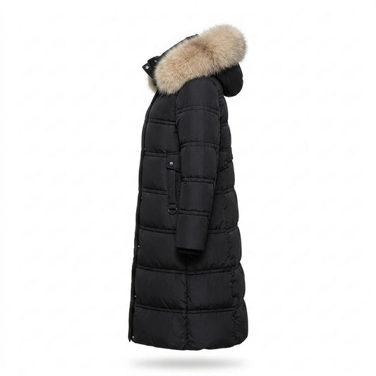 Nobleman Code - Tamal | Gesteppter Gefütterter Mantel Damen