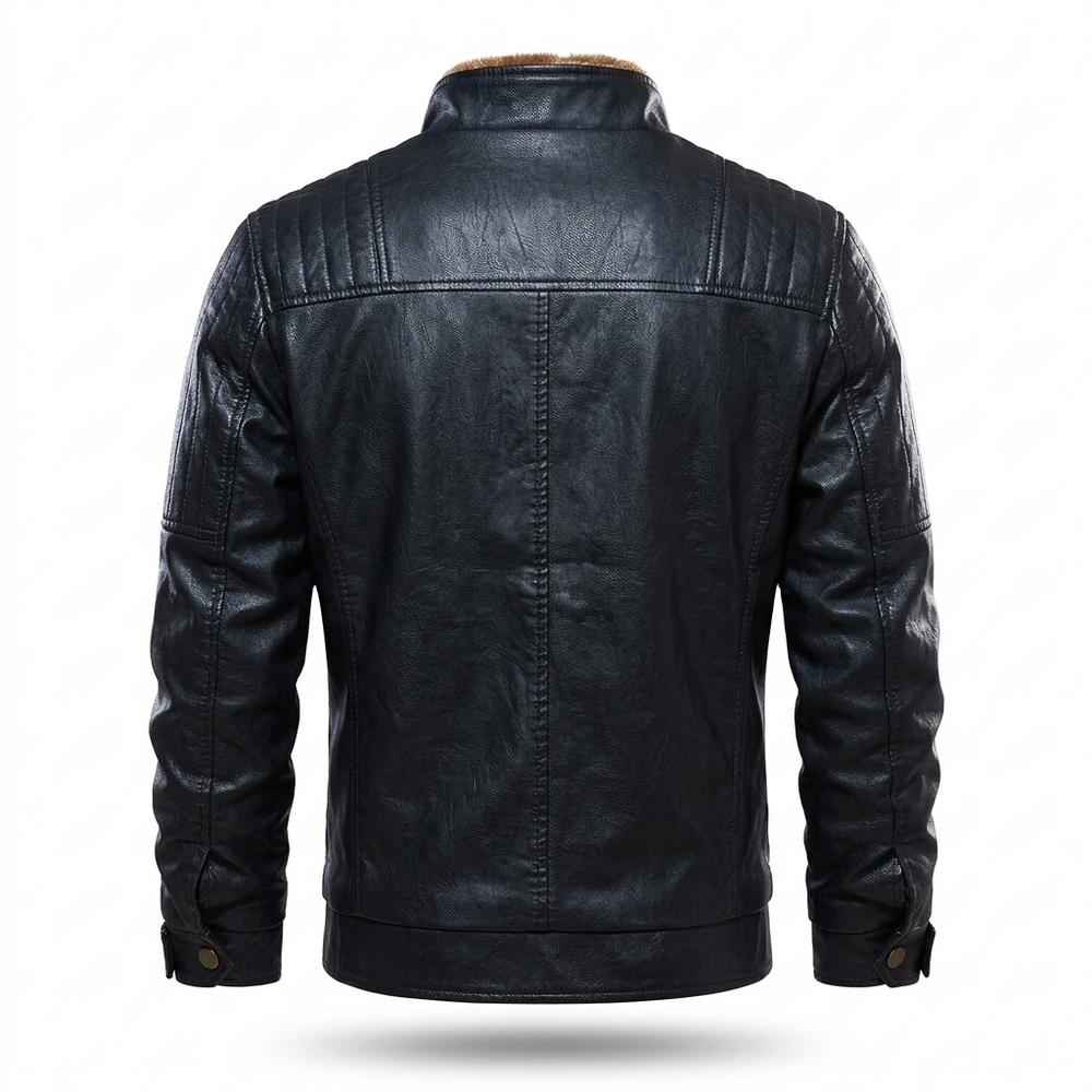 Gentleman Code - Nokar | Gesteppt Genarbt Lederjacke Herren
