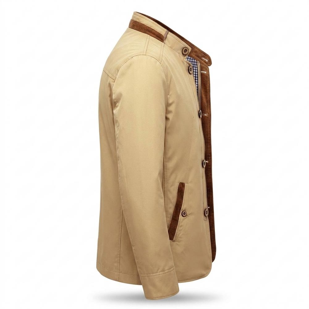 Gentleman Code - Lurok | Gefüttert Geknöpft Jacke Herren