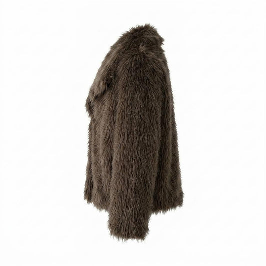 Nobleman Code - Nifim | Langhaarige Voluminöse Jacke Damen