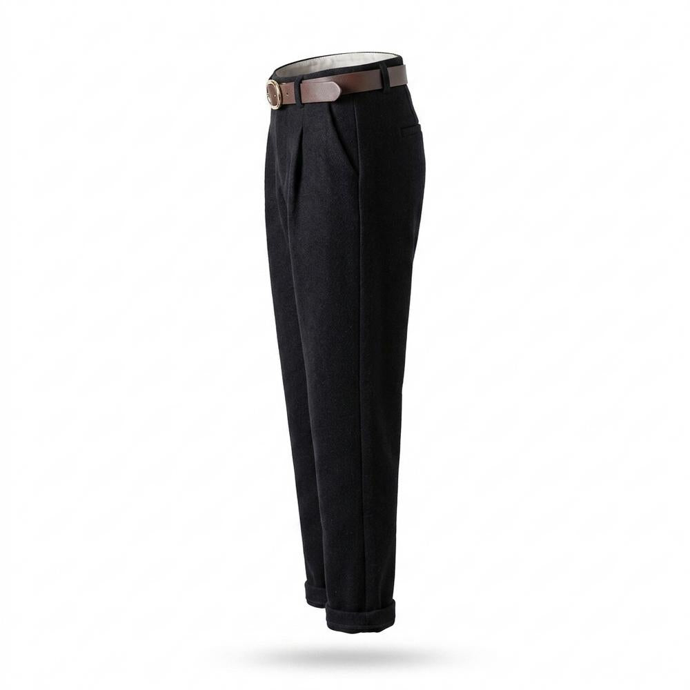 Nobleman Code - Vogal | Plissiert Hochgeschnitten Hose Damen