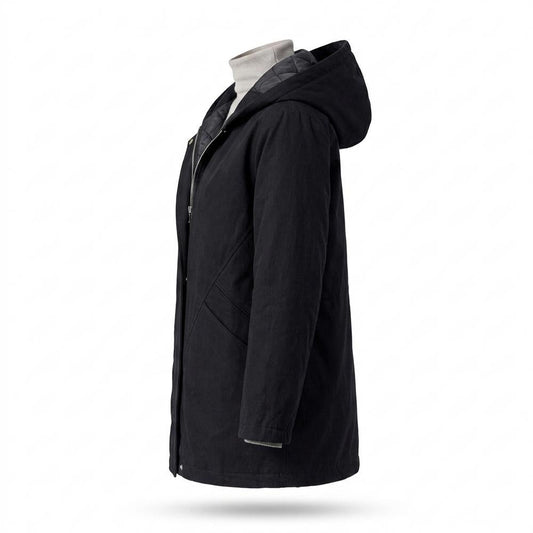 Nobleman Code - Zuget | Gefütterte Kapuzen Jacke Damen