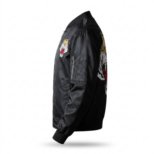 Nobleman Code - Yufat | Bestickt Gefüttert Jacke Herren
