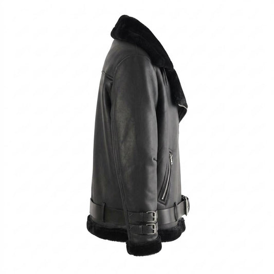Nobleman Code - Vuwit | Gefüttert Asymmetrisch Lederjacke Unisex