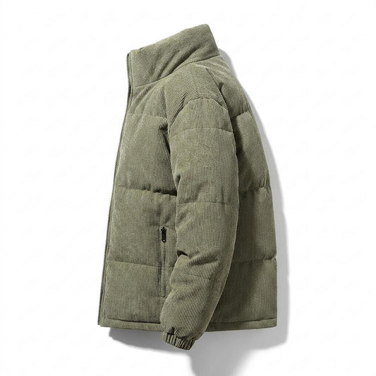Nobleman Code - Rohar | Wattierte Cord Jacke Herren