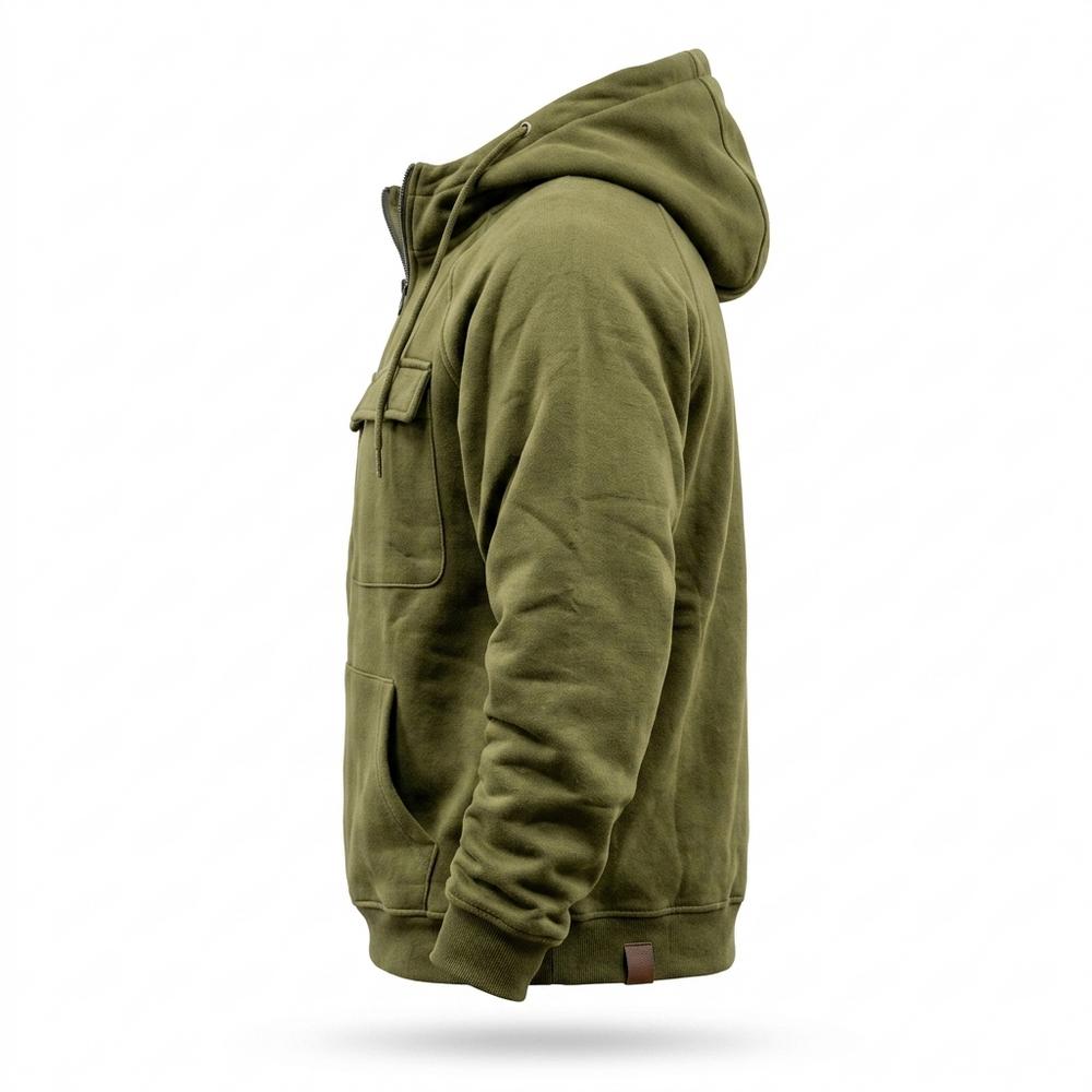 Gentleman Code - Nuvev | Gefütterter Reißverschluss Hoodie Herren