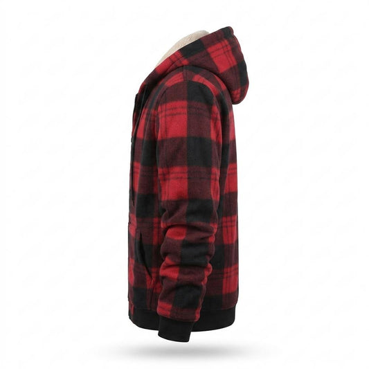 Gentleman Code - Eawin | Gefüttert Kariert Hoodie Herren