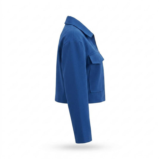 Gentleman Code - Eowek | Kurze Glatte Jacke Damen