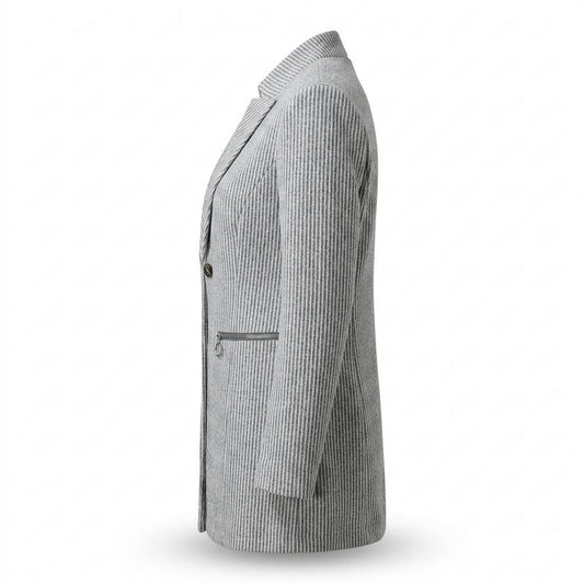 Nobleman Code - Nawuv | Strukturiert Tailliert Mantel Damen