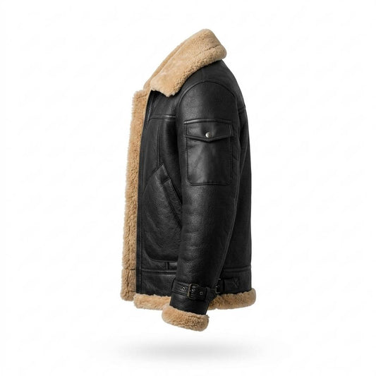 Nobleman Code - Mepov | Gefüttert Robust Lederjacke Herren