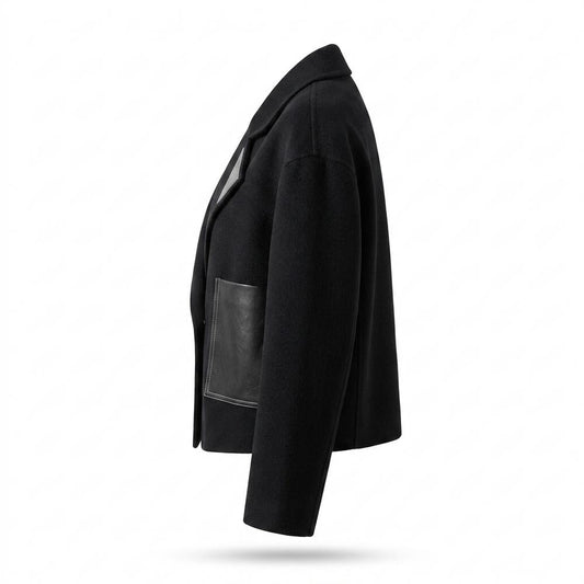 Nobleman Code - Vuwum | Kurzgeschnittener Applizierter Sakko Damen