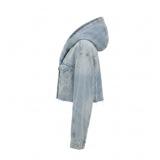 Nobleman Code - Yefun | Kurzgeschnittene Geknöpfte Jacke Damen