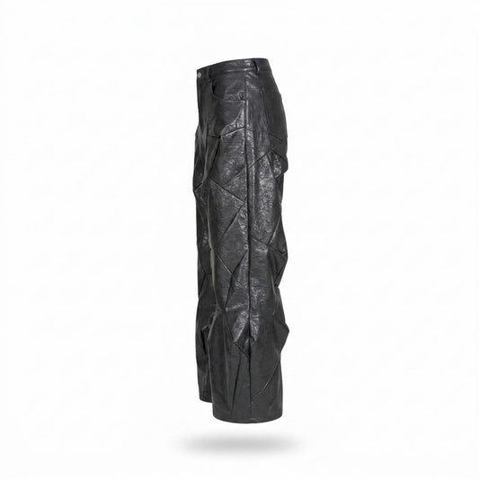 Gentleman Code - Cotod | Weit Geschnittene Strukturierte Hose Unisex