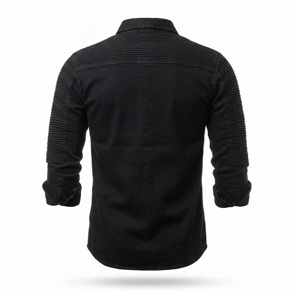 Nobleman Code - Yomor | Gestepptes Tailliertes Hemd Herren