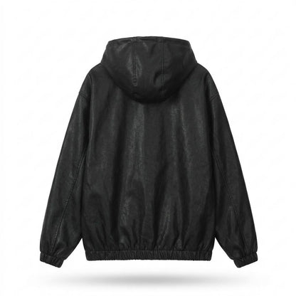 Gentleman Code - Marim | Funktional Strukturiert Lederjacke Unisex