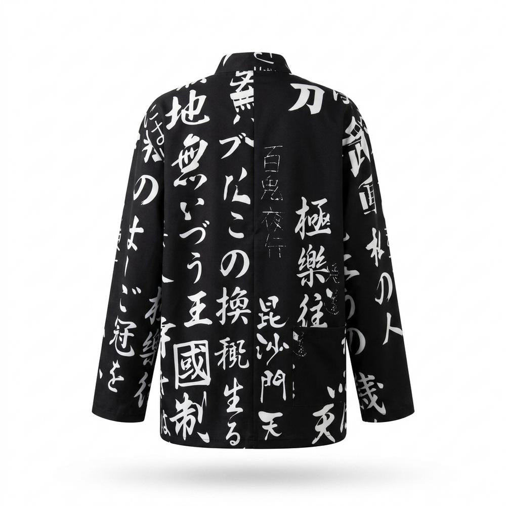 Nobleman Code - Yimek | Bedruckt Langärmlig Jacke Unisex