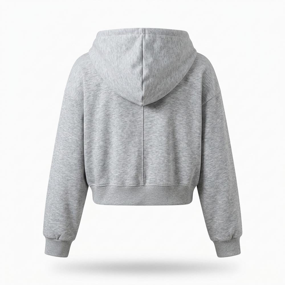 Gentleman Code - Miwas | Kurzgeschnitten Langärmlig Hoodie Damen