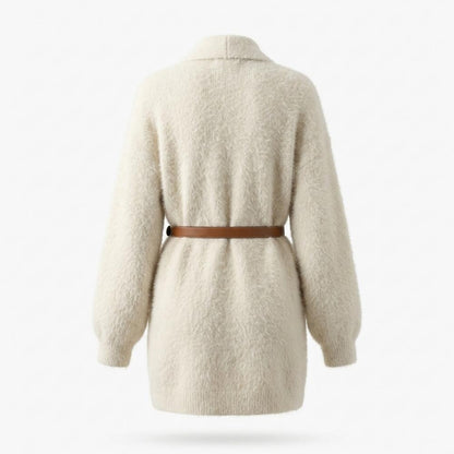 Gentleman Code - Aetir | Flauschiger Langer Cardigan Damen