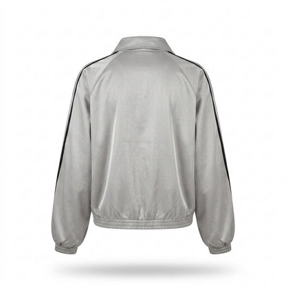 Nobleman Code - Cawel | Kurzgeschnittene Gestreifte Jacke Damen