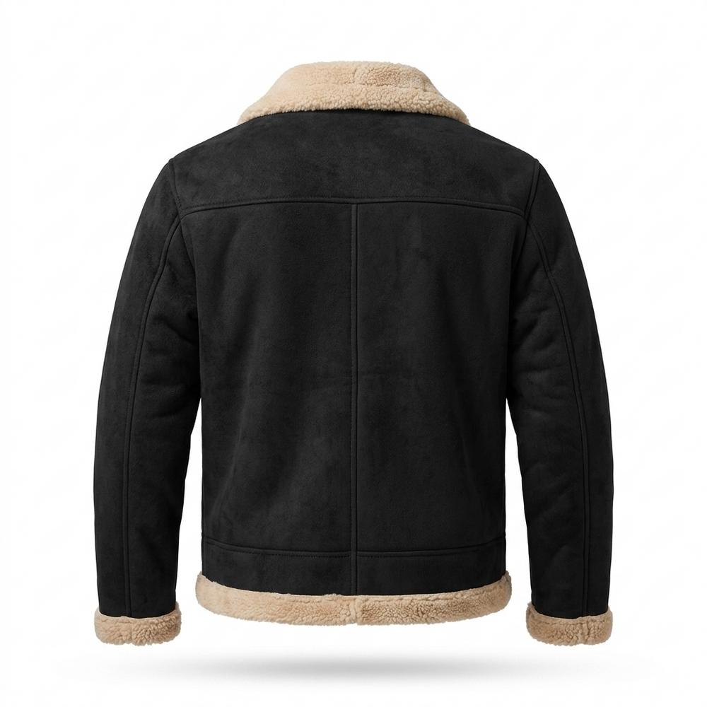 Gentleman Code - Tupat | Warme Gefütterte Wildleder-Jacke Herren