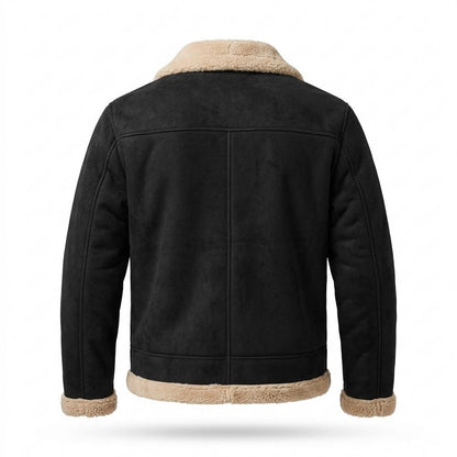Gentleman Code - Tupat | Warme Gefütterte Wildleder-Jacke Herren