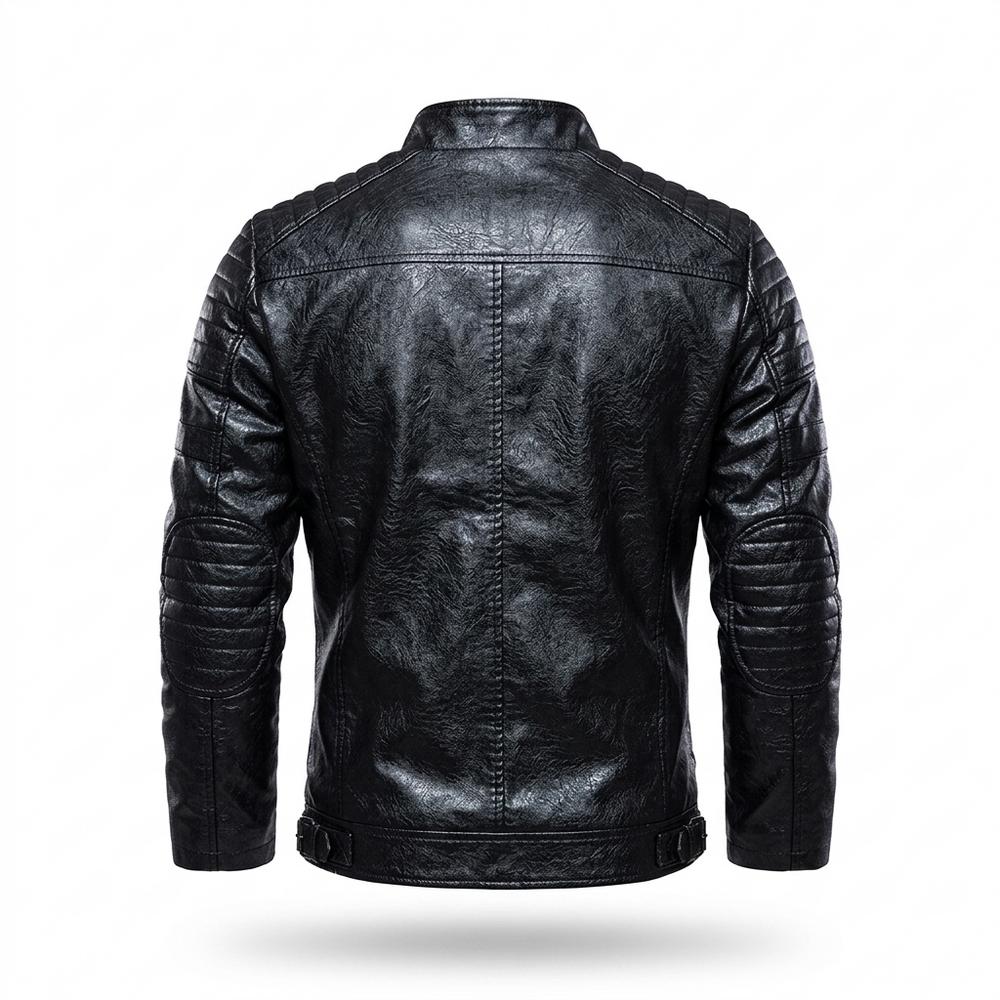 Gentleman Code - Cadur | Gesteppt Tailliert Lederjacke Herren