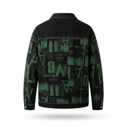 Nobleman Code - Vosor | Bedruckt Kontrastgesteppt Jacke Unisex